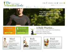 Tablet Screenshot of mindfulbody.com